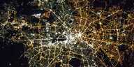 Berlin von der ISS aus fotografiert