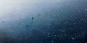 Berlin vom Flugzeug aus Berlin vom Flugzeug aus