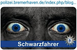 Das Gesicht eines schwarzen Mannes. Darunter steht das Wort 