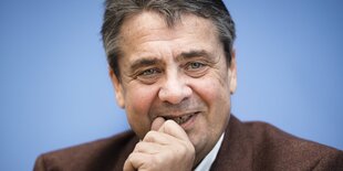 Gesicht von Sigmar Gabriel