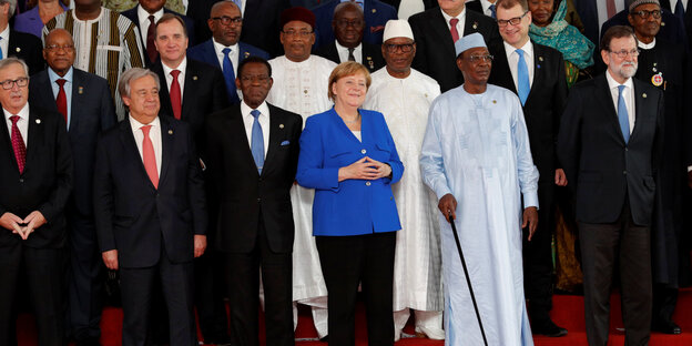 Eine Gruppe aus PolitikerInnen der Europäischen und der Afrikanischen Union