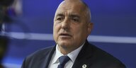 Etwas zerknirscht: Bulgariens Regierungschef Bojko Borisow