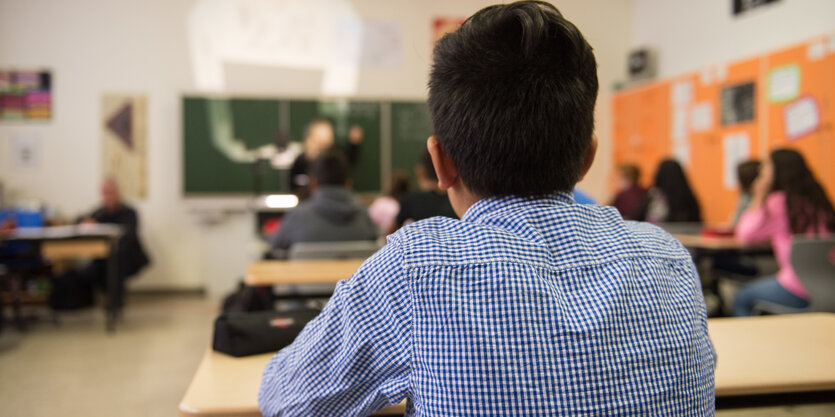 Schüler im Klassenzimmer