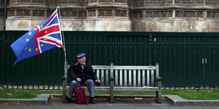 Anti-Brexit-Demonstrant in London