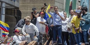 Protestierende in Venezuela