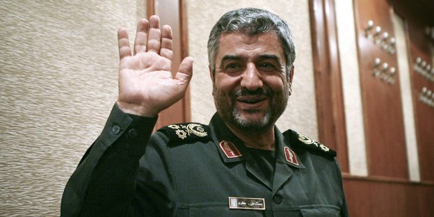 Chef der der iranischen Revolutionsgarden: Mohammad Ali Dschafari