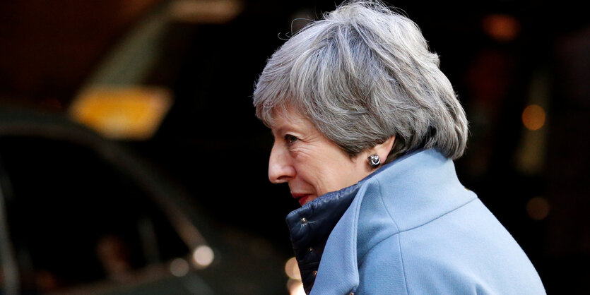 Die britische Premierministerin Theresa May