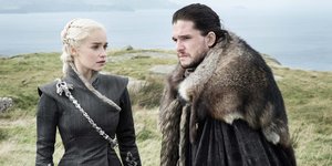 Daenerys Targaryen (Emilia Clark) und Jon Snow (Kit Harington) in der 7. Staffel von „Game of Thrones“