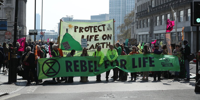 Demo von Extinction Rebellion