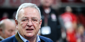 Martin Winterkorn bei der Jahreshauptversammlung des FC Bayern.