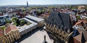 Luftbild von der Stadt Osnabrück