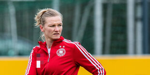 Die Fußballerin Alexandra Popp