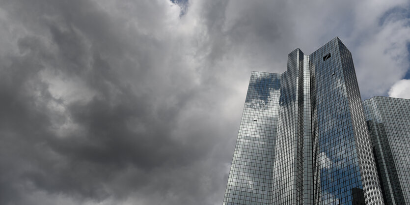 Die Zentrale der Deutschen Bank in Frankfurt am Main.