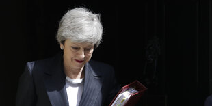 Die britische Premierministerin Theresa May