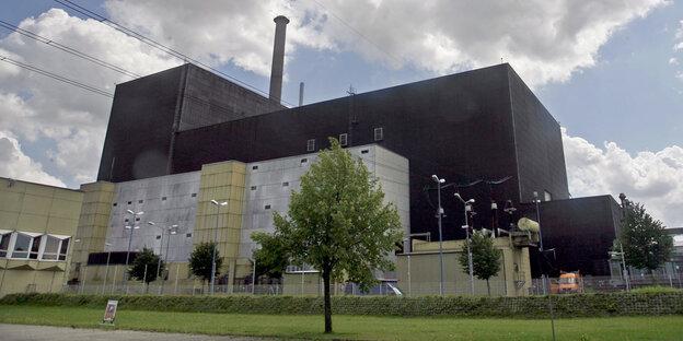 Atomkraftwerk Brunsbuettel in Schleswig-Holstein