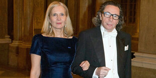 Dichterin Katarina Frostenson mit Mann Jean-Claude Arnault