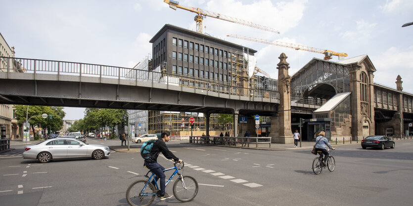 Blick auf die ehemalige Commerzbank