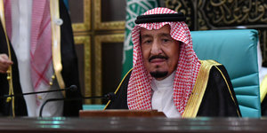 Der saudische König Salman bin Abdulaziz