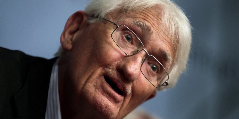 Porträtaufnahme von Jürgen Habermas