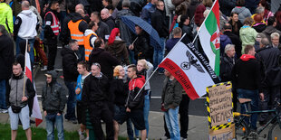 Pegida-Versammlung in Dresden