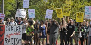 Anti-Trump-Demonstration in Baltimore