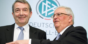 Wolfgang Miersbach und Theo Zwanziger