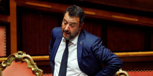 Italiens Innenminister und Vize-Premier Matteo Salvini
