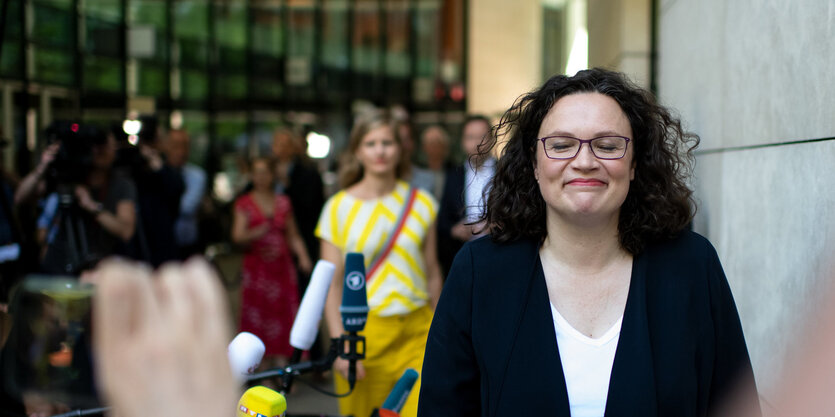 Andrea Nahles geht