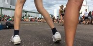 Tanzende Beine