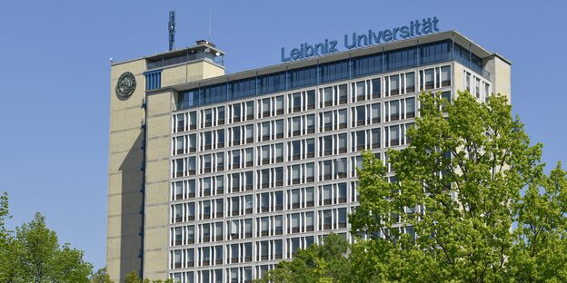 Gebäude der Uni Hannover