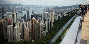 Hongkong von oben
