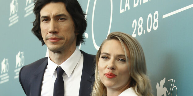 Adam Driver und Scarlett Johansson Adam Driver und Scarlett Johansson