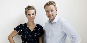 Charlotte Parnack und Jochen Bittner von der Zeit