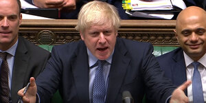 Boris Johnson spricht