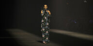Solange Knowles in einem Kleid von Kenzo in Paris