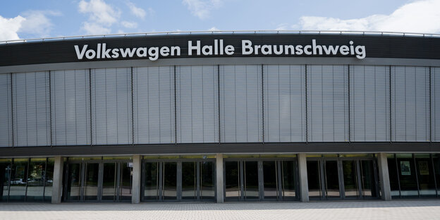 Die Volkswagen Halle in Braunschweig.