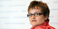 Portrait von Sabine Lautenschläger, damals noch Vizepräsidentin der Deutschen Bundesbank