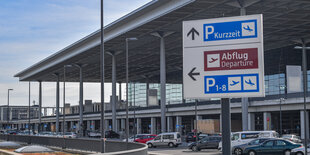 Der Berliner Großflughafen BER