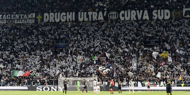 Fankurve von Juventus