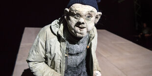 Puppe aus „Das Hirn ist ein Taubenschlag“ von Cora Sachs​