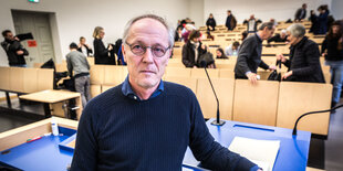 Baberowski am Rande einer Lehrveranstaltung an der Humboldt Universität