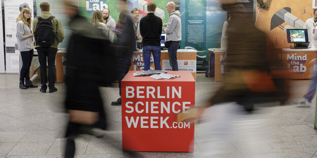 Wissenschaftliche Informationen und Angebote bei der Berliner Science Week