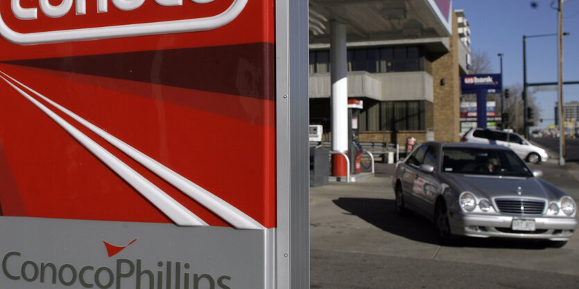 Diese Firma trifft es besonders: ConocoPhillips-Tankstelle in Denver