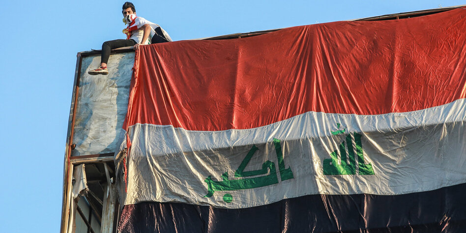 Proteste im Irak: Bagdad ist lahmgelegt 