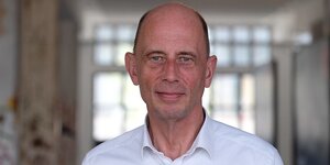 Portrait von Wolfgang Tiefensee, SPD-Vorsitzender in Thüringen