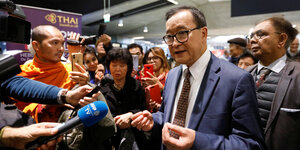 Kambodschas Oppositionspolitiker Sam Rainsy
