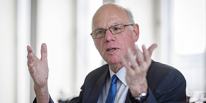 Der ehemalige Bundestagspräsident Norbert Lammert spricht