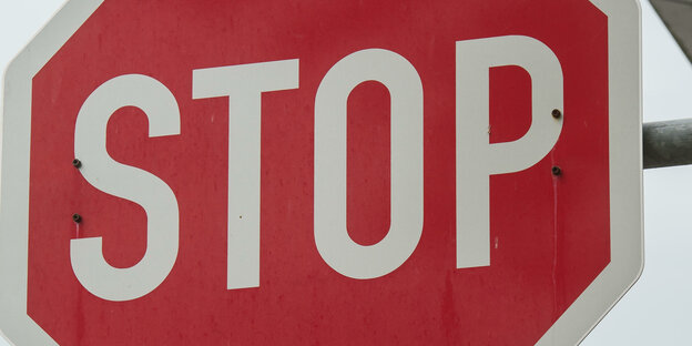 Ein Stop-Schild