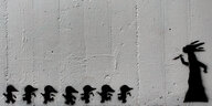 Graffito mit schneewitchen