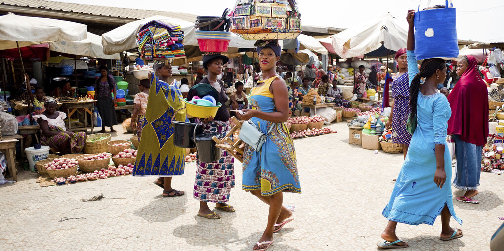 Markt in Togo